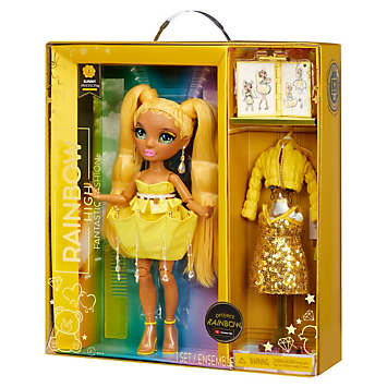 Rainbow high deals dolls yellow