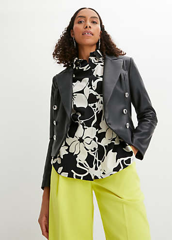 Faux blazer outlet