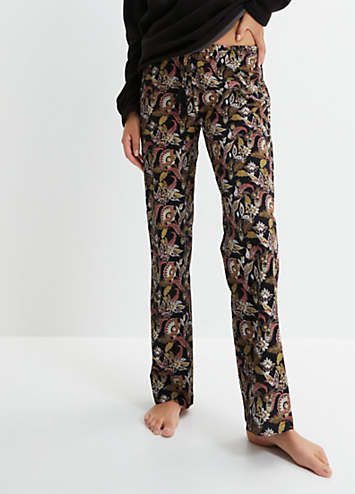 Floral Pyjama Bottoms by bonprix Look Again