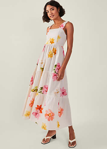 Floral-Ruffle-Strap-Tiered-