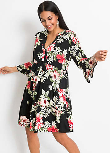 tunic floral dress