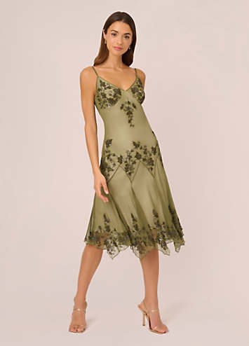 Georgette Dress by Adrianna Papell Look Again