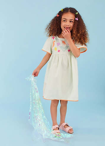 Girls store embroidered dress