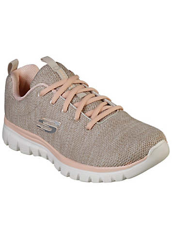 Skechers graceful womens walking on sale shoes