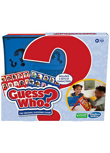 Guess Who Family Game by Hasbro Look Again