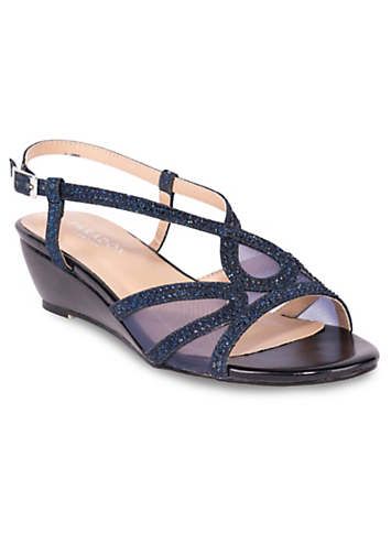 Navy clearance low sandals