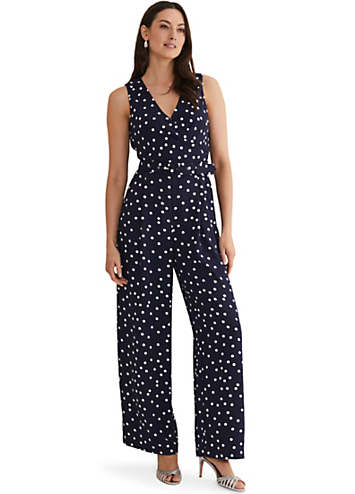 Kenzie Spot Jumpsuit by Phase Eight | Look Again