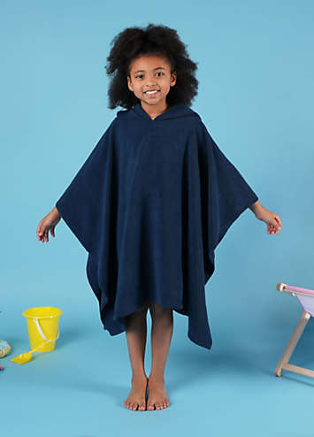 Beach hooded hot sale poncho