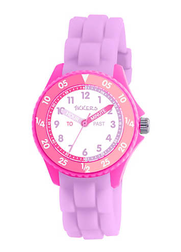 Time and tru 4133wml square watch pink sale