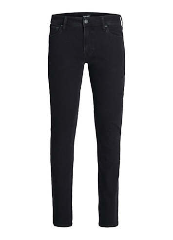 Jack & Jones Liam Original Stretch Skinny Jeans In Black - Foto 10
