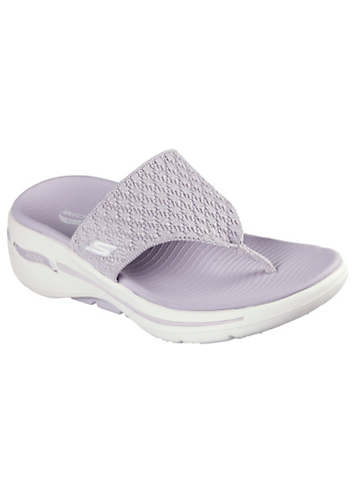 Lilac GO WALK Arch Fit Spellbound Sandals by Skechers Look Again