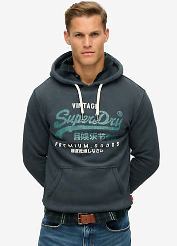 Superdry long sweatshirt on sale