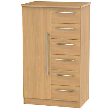 Loxley Assembled Bedroom Short Combi Childs Wardrobe Look Again