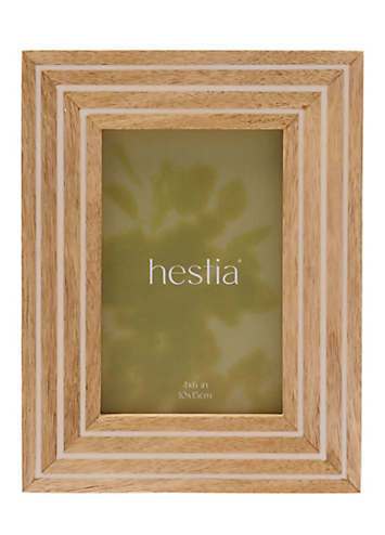 The Viva 4x6 Striped Bevel Frame