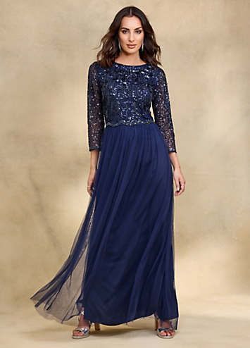 Beaded Maxi Dress Top Kaleidoscope Evening Wear Sale Together Navy Beaded Maxi Beaded Maxi Dress Top Kaleidoscope Evening Wear Sale Together Navy Beaded Maxi