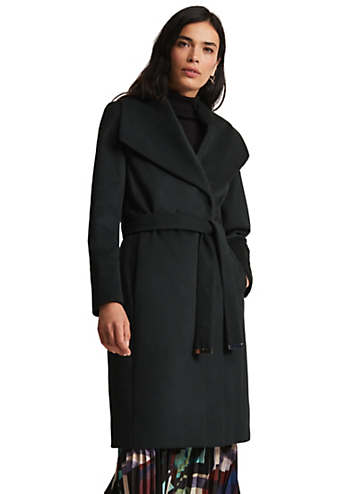 Phase eight shop green coat