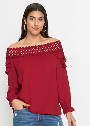 Off-The-Shoulder Blouse by bonprix | Look Again