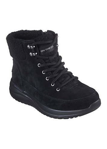 Skechers on the 2025 go lace up boots