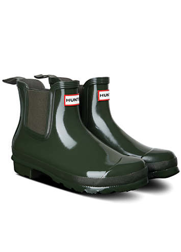 Hunter boots clearance chelsea gloss