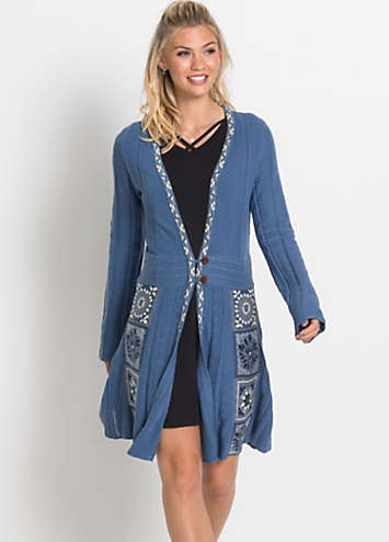 joe browns rainbow longline cardigan