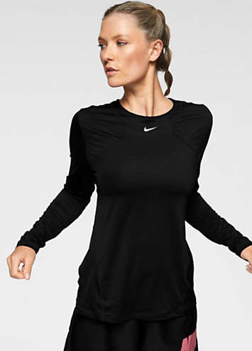 nike all over mesh top