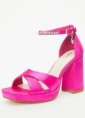 Quiz pink clearance heels