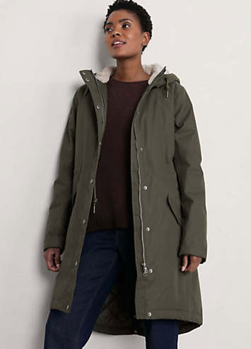 Plant Hunter 2 Waterproof Coat Green by Seasalt Cornwall Look