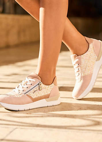 rieker platform trainers