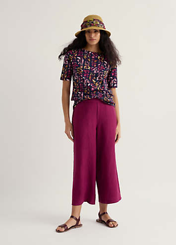 Look Again Poisson Printed T-Shirt by Seasalt Cornwall | Look Again