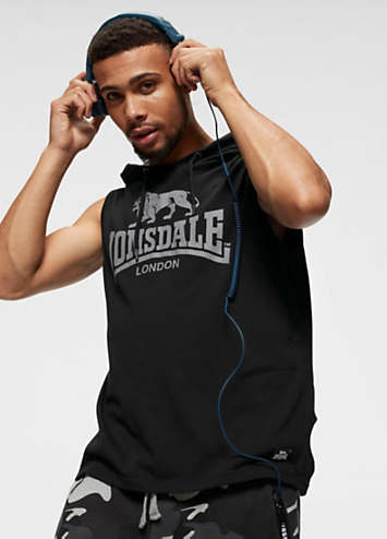 lonsdale sleeveless hoodie