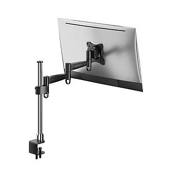 proper av dual swing arm monitor desk mount