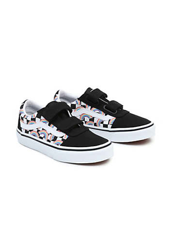 Rainbow Check Pumps by Vans Look Again