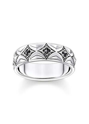 Rabel Rind Rebel Wolf Ring by Thomas Sabo | Look Again