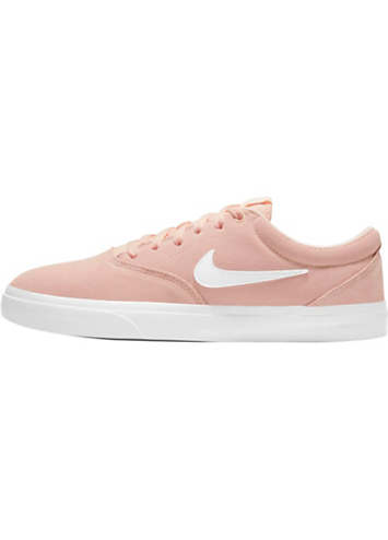 pink suede nike trainers