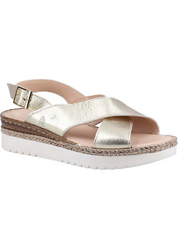 Saphira Gold Sandals by Hush Puppies Look Again