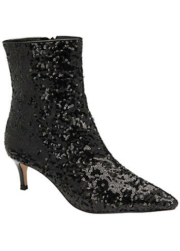 Sequin Ankle Boots by Ravel | Look Again