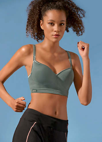 Energy Reach Lightly Padded Sports Bra by Pour Moi