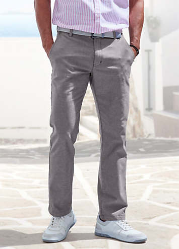 Straight Leg Chinos by John Devin | Look Again
