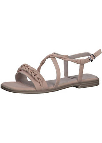 Strappy hot sale square sandals