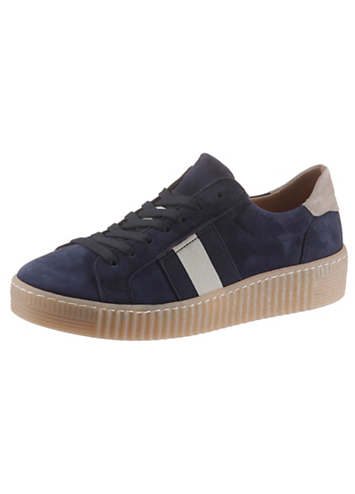 suede platform trainers