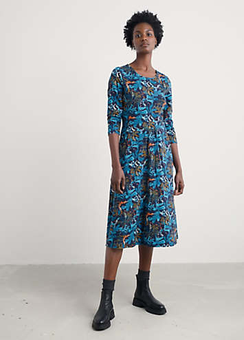 Teal April Dress by Seasalt Cornwall | Look Again