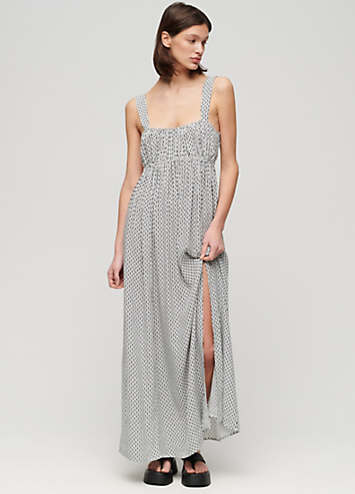 Tie Back Maxi Dress by Superdry Look Again