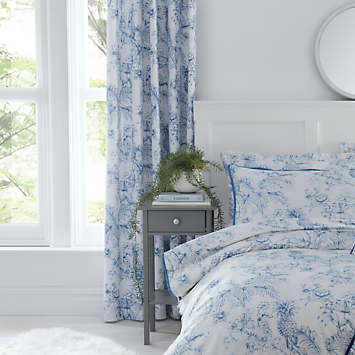 Tropical Toile Curtains By Kaleidoscope Look Again