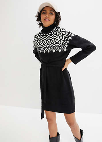 Knitted Dress by bonprix