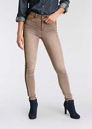 Ultra Stretch Skinny Fit Stripe Jeans by Arizona | Look Again