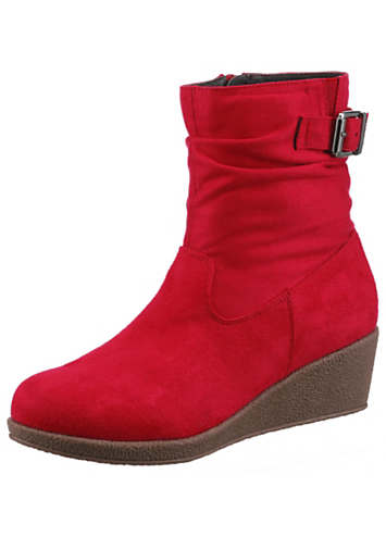 city walk wedge boots