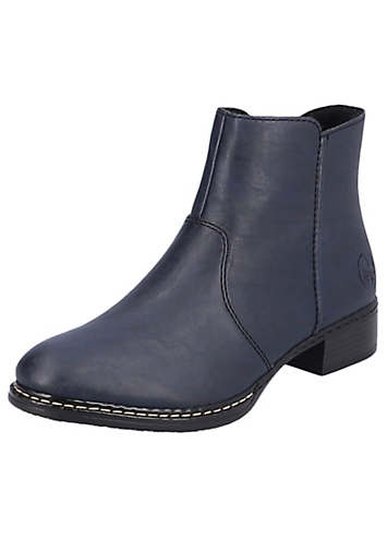 Zip Up Ankle Boots by Rieker Look Again