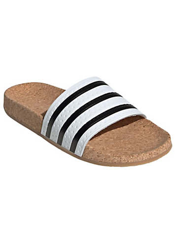 Cork adilette hot sale slides