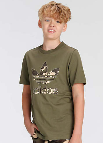’Camo’ Kids T-Shirt by adidas Originals | Look Again