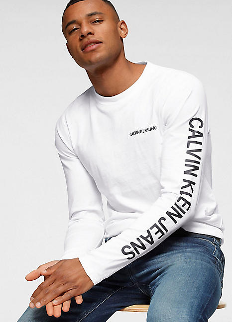 calvin klein jeans long sleeve top